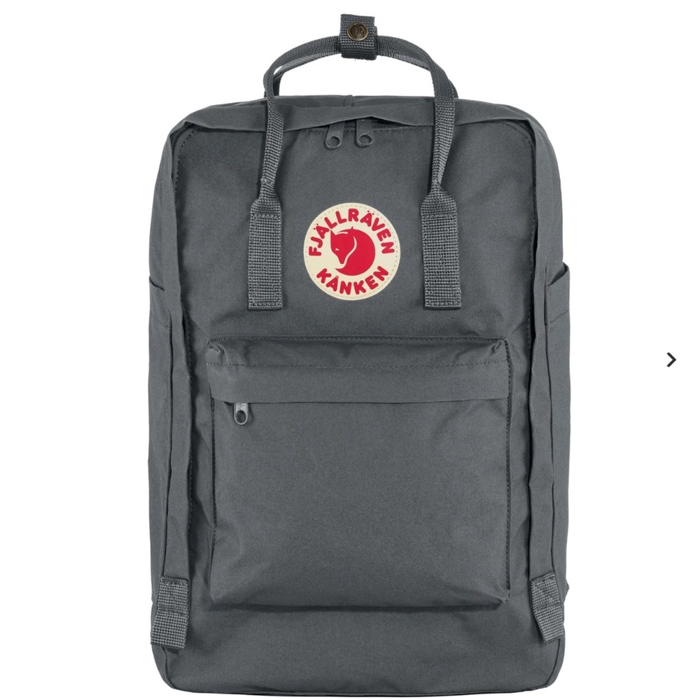 NWT Fjallraven Kanken Laptop 17" Backpack in Super Grey
